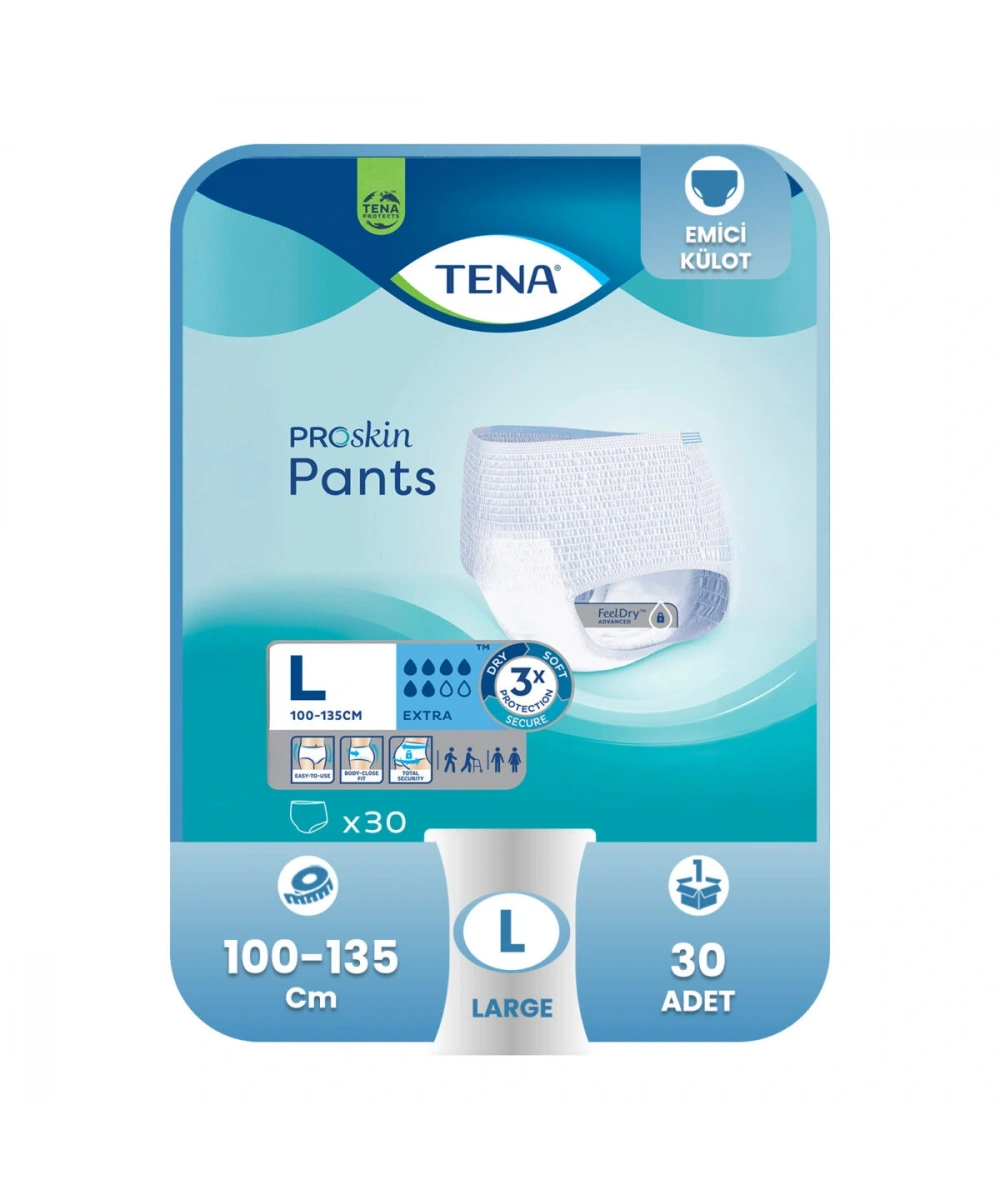 TENA Pants Plus (30 lu) L (6 Damla)