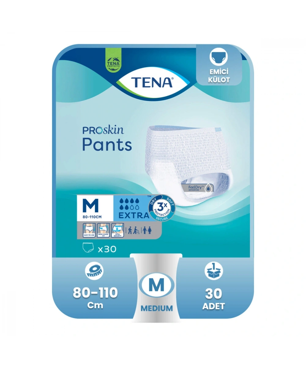 TENA Pants Plus (30 lu) M (6 Damla)
