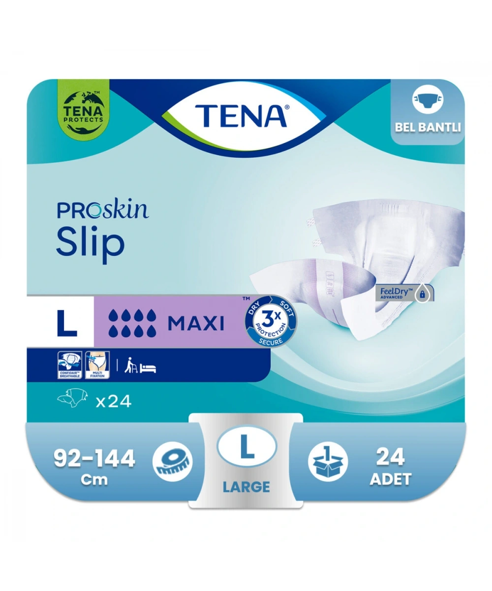 TENA Slip Maxi (24 lü) L (8 Damla)