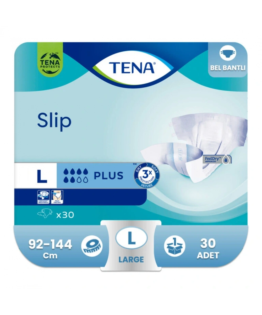 TENA Slip Plus (30 lu) L (6 Damla)