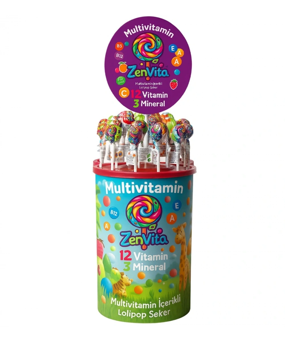 Zenvita Lolipop Multivitamin 1 adet
