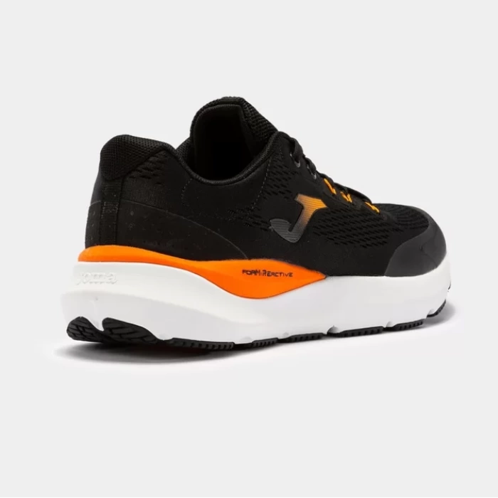 CASUAL SHOES REN 22 MAN BLACK FLUORESCENT SAFFRON