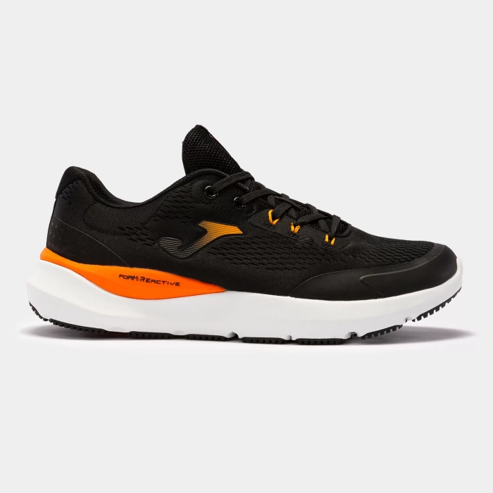 CASUAL SHOES REN 22 MAN BLACK FLUORESCENT SAFFRON