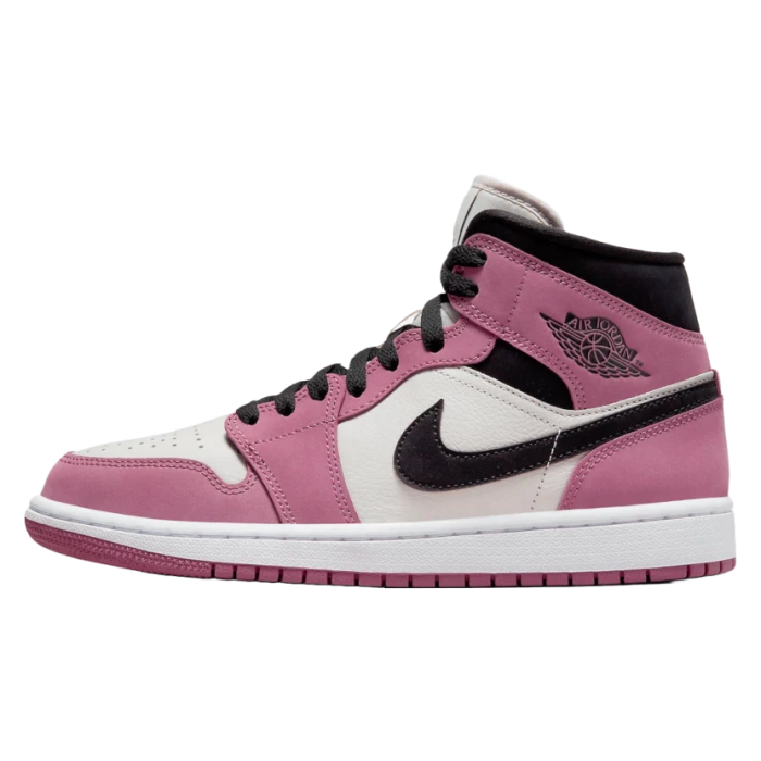 Air Jordan 1 Mid SE Wmns Berry Pembesi