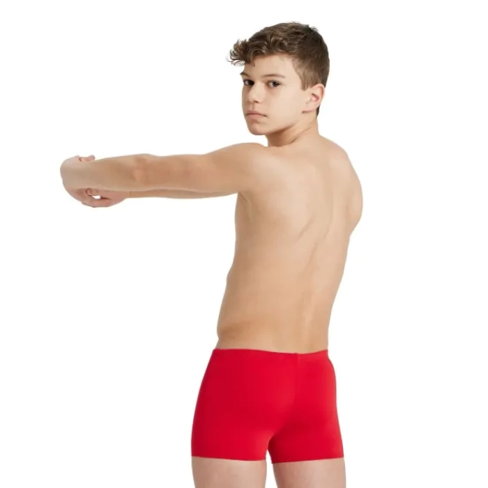 ARENA BOYS TEAM SWIM SHORT SOLID RED