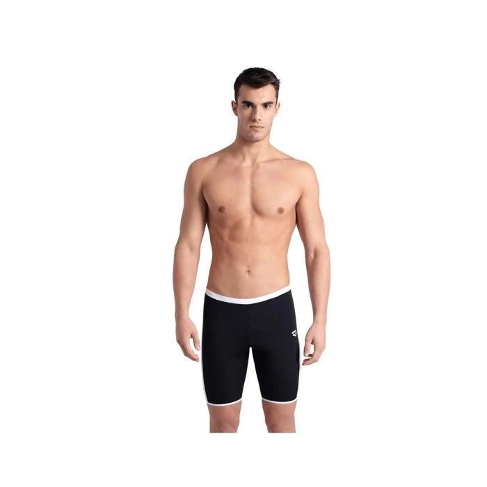 Arena Mens Arena Icons Swim Jammer Solid Erkek Yüzücü Mayo Siyah