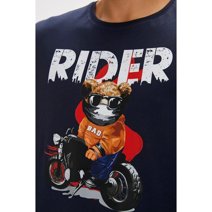 BAD BEAR FEVER TSHİRT NAVY