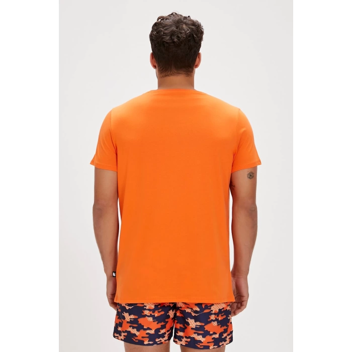 BAD BEAR Francis Orange Mens T-Shirt