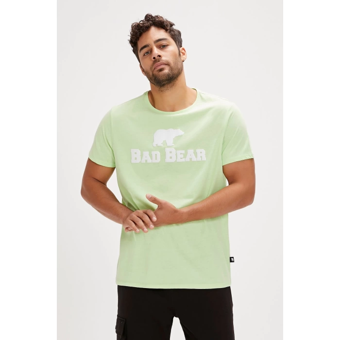 Bad Bear Green Fig Mens T-Shirt