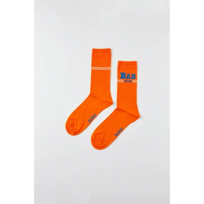 BAD BEAR Satürn Turuncu Unisex Çorap