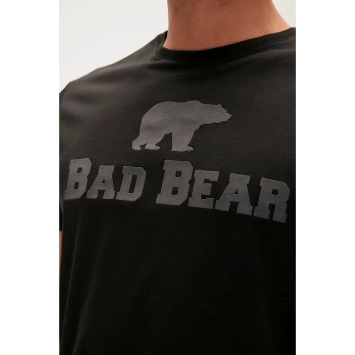 Bad Bear Tee Midnight Black Mens T-Shirt