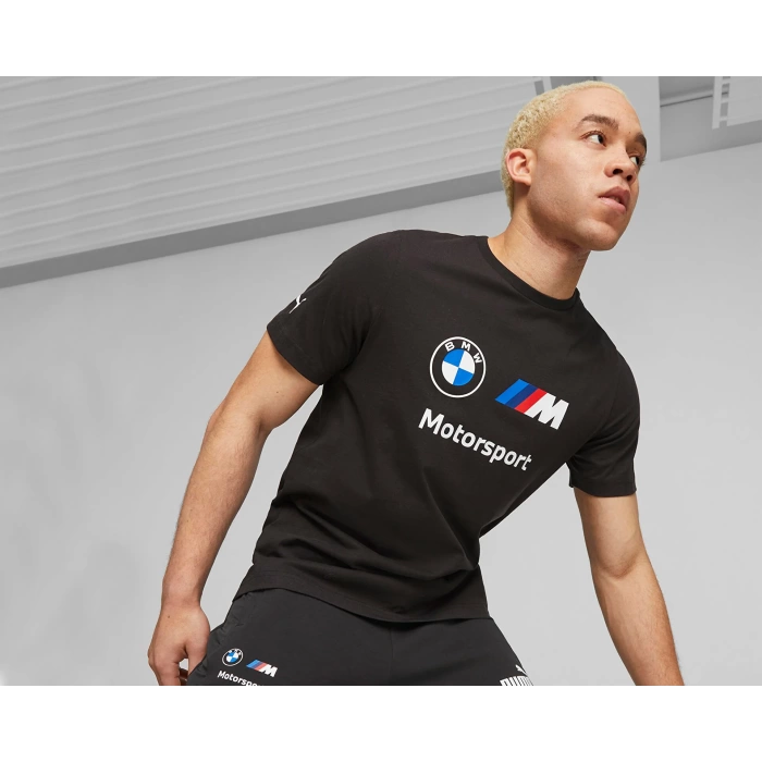 Bmw Mms Ess Logo Tee Mens Sportswear Tee