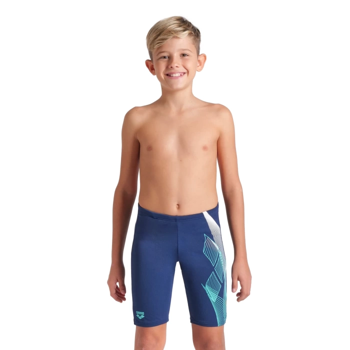 BOYS ARENA SEA WATER SWIM JAMMER NAVY