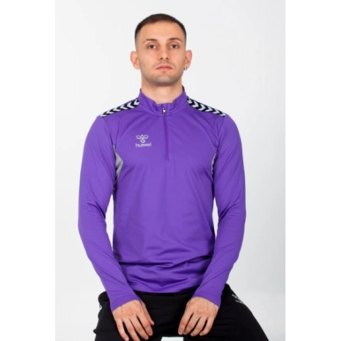 Hummel Otantik Antrenman Eşofman Üstü Mor