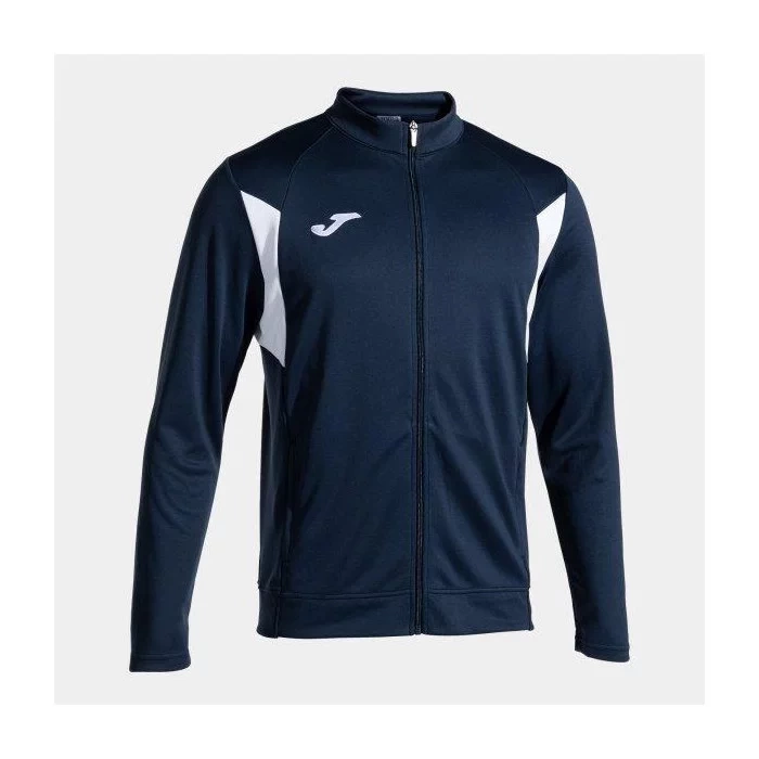 Joma WINNER III FULL ZIP SWEATSHIRT NAVY WHITE 103316.332