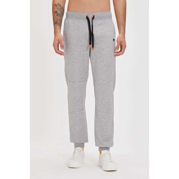 Less Plain SweatPants Gri-Melanj Erkek Eşofman Altı Sarı