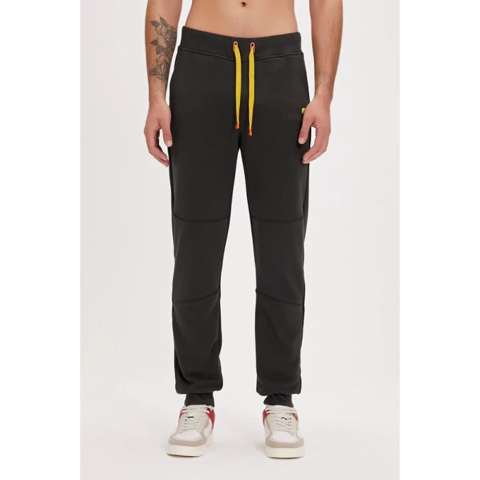 Less Plain SweatPants Siyah Erkek Eşofman Altı