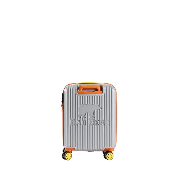 LOGOLU VALİZ GRİ SUITCASE