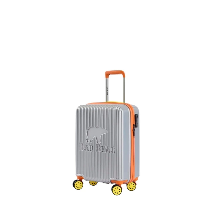 LOGOLU VALİZ GRİ SUITCASE