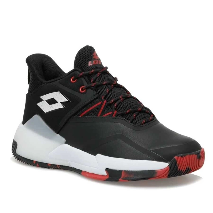 Lotto Nash 2pr Siyah-kırmızı Spor Ayakkabı