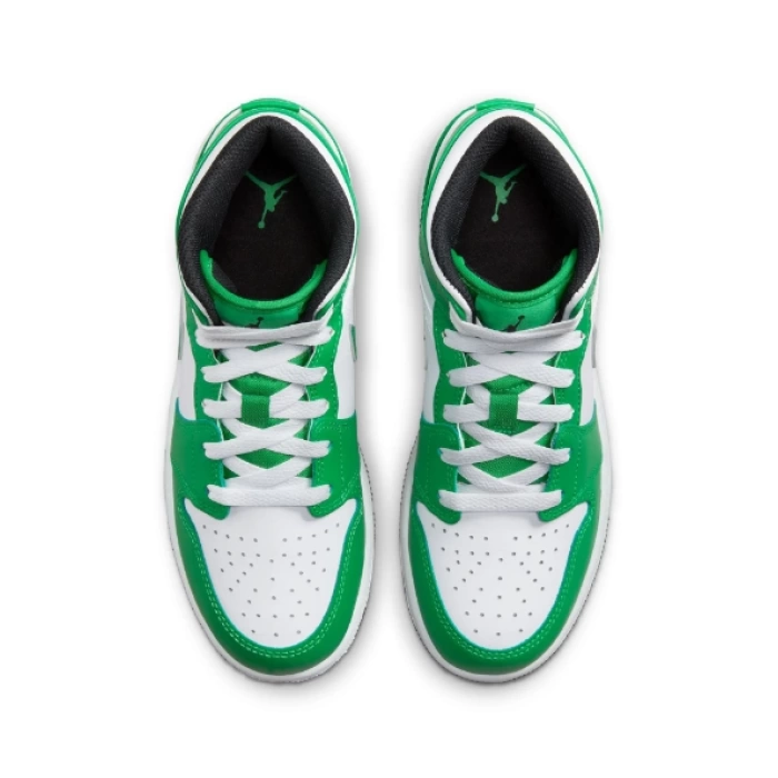 Nike Air Jordan 1 Mid Lucky Green