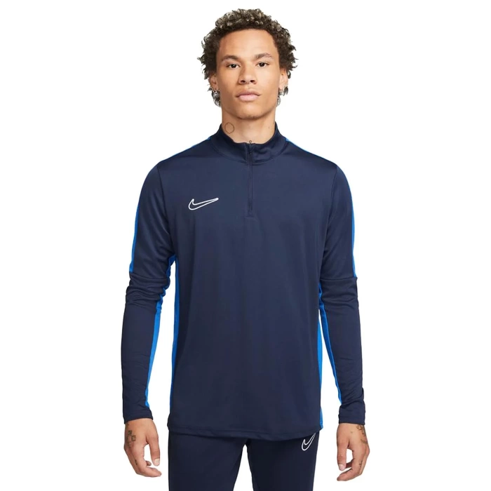 Nike Dri-Fit Academy 23 Erkek Mavi Futbol T-Shirt DR1352-451