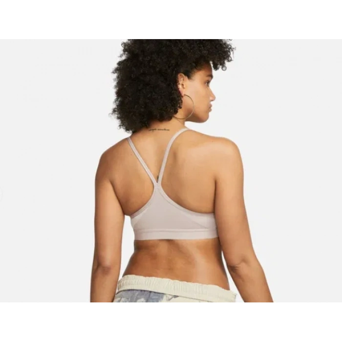 Nike Dri-Fit Indy V Neck Light-Support Sports Training Kadın Bra