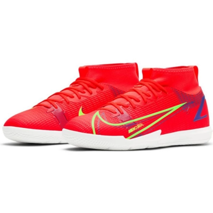 Nike Mercurial Superfly 8 Academy Ic Jr CV0784 600 shoes red oranges and reds