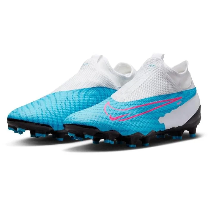 Nike Phantom Gx Academy Df Fg/Mg Erkek Mavi Futbol Krampon DD9472-446