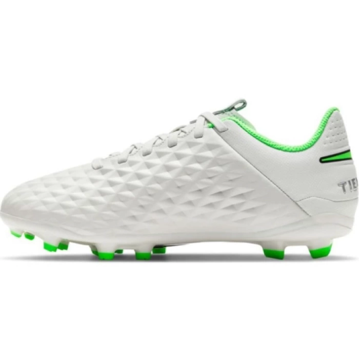 Nike Tiempo Legend 8 Academy Mg Jr AT5732 030 soccer shoes ivory white