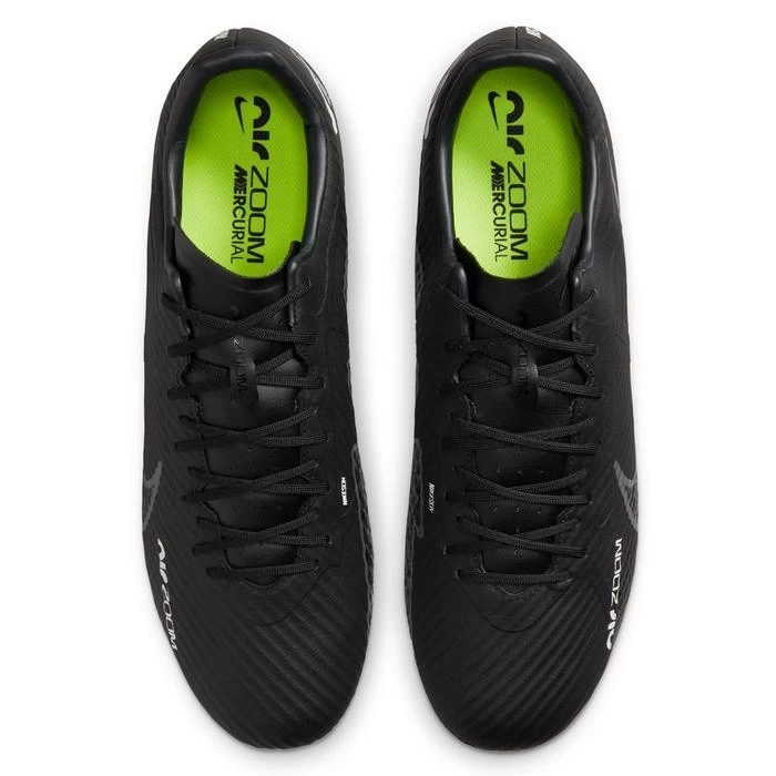 Nike Zoom Mercurial Vapor 15 Academy Fg/Mg Erkek Siyah Futbol Krampon DJ5631-001