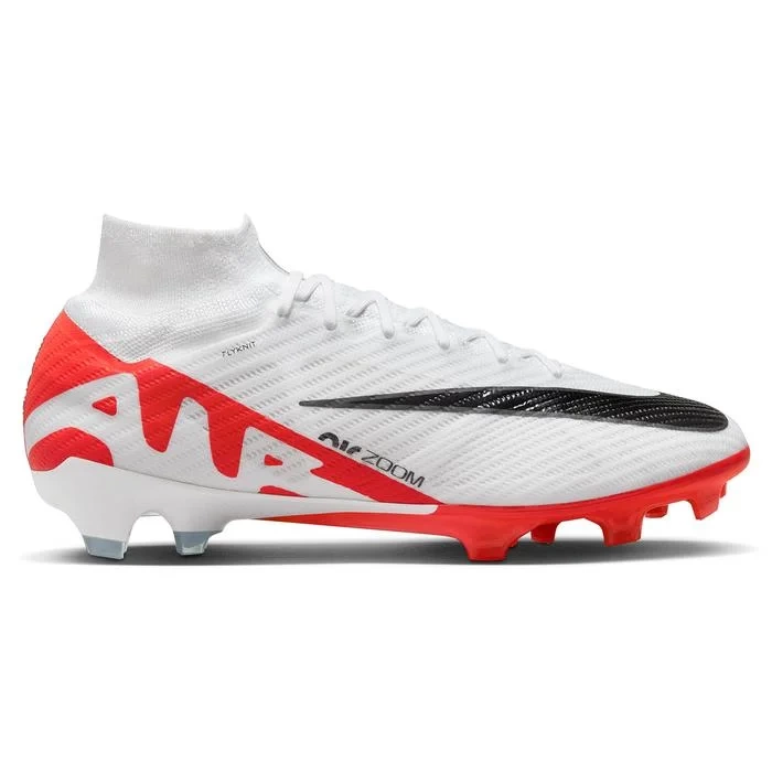 Nike Zoom Superfly 9 Elite Fg Erkek Beyaz Futbol Krampon DJ4977-600