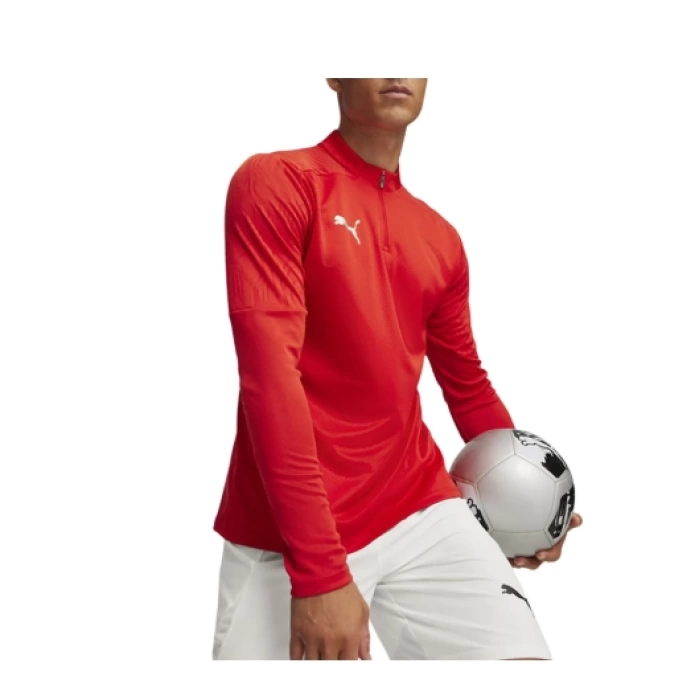 Puma Antrenman ürünleri Antrenman Uzun Kollu Üst (Drill Top) Teamfinal Training 1/4 Zip