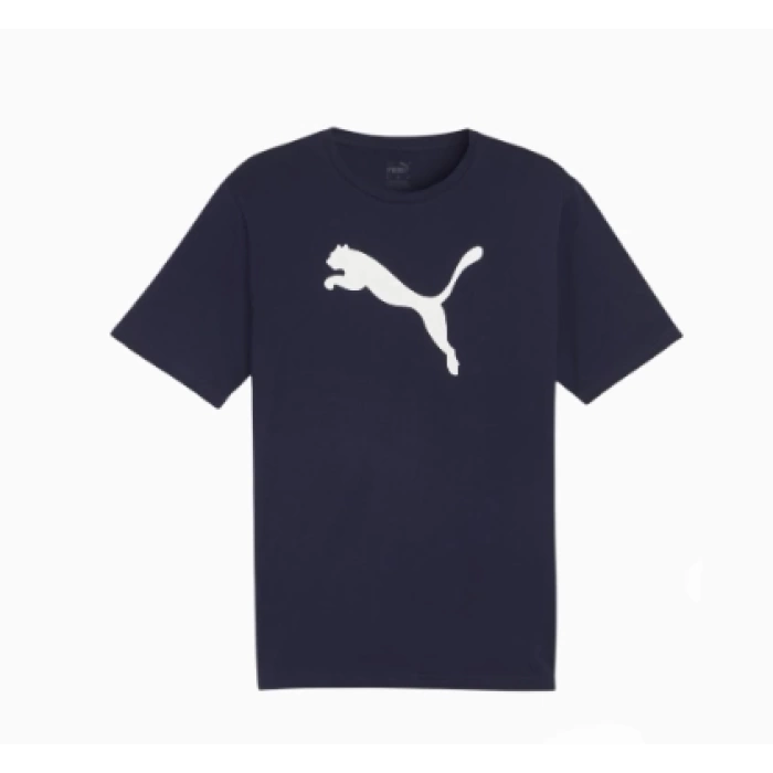 Puma teamRISE Logo Jersey Pamuk lacivert