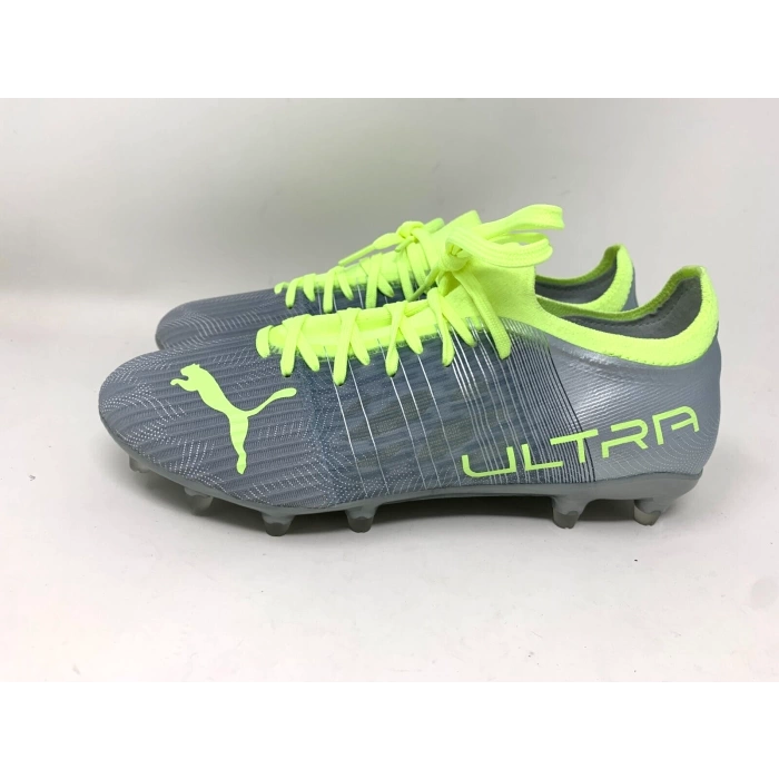 PUMA Ultra 3.4 Women 8 Firm Ground Soccer Shoe Gray Krampon