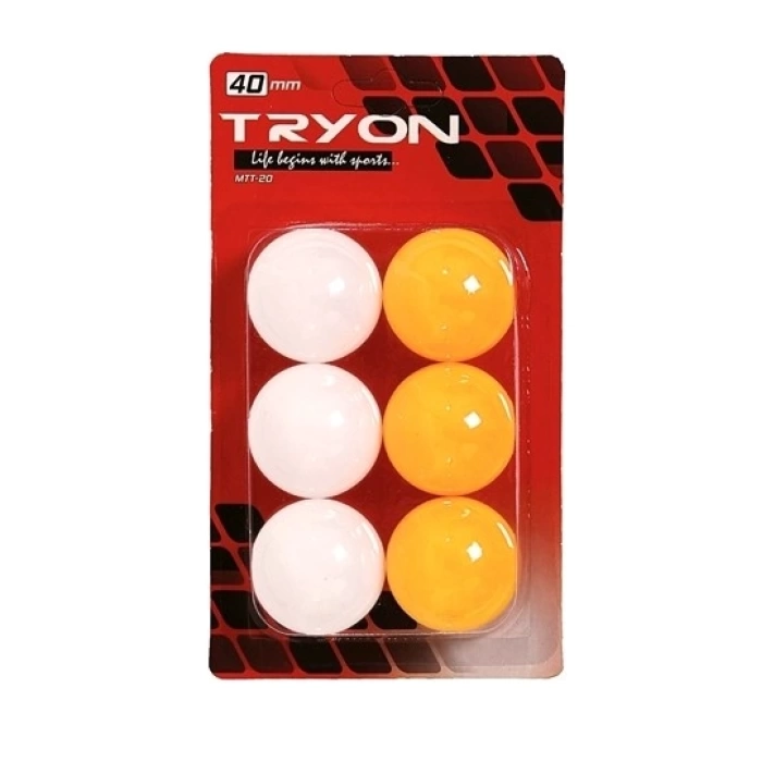 Tryon Mtt-20 Masa Tenisi Topu 6 Lı