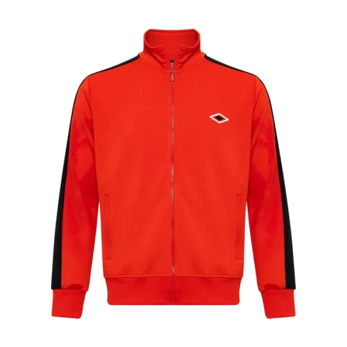 Umbro Erkek Beyaz Yarım Balıkçı Yaka Ceket Sweatshirt Umbro Vıew Jacket FC-0203