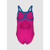 Arena Pembe Kız Çocuk Yüzücü Mayosu ARENA LOGO KIDS GIRL  9