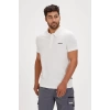 Bad Bear Berry Off-White Mens Polo T-Shirt