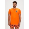 BAD BEAR Bite Orange Mens T-Shirt