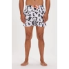 Bad Bear Bling Off-White Mens Swimwear