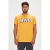 BAD BEAR Felt Sarı Baskılı Erkek Tişört