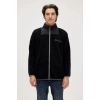 BAD BEAR Galvin Siyah Erkek Full-Zip Polar Sweatshirt