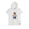 BAD BEAR Mood Off-White Hoodie Sweatshirt