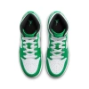 Nike Air Jordan 1 Mid Lucky Green