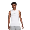 Nike Pro Dri-FIT Top Sleeveless Tıght Beyaz Erkek Atlet -DD1988-100