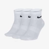 Nike U Nk Everyday Ltwt Ankle 3Pr Unisex Çorap SX7677-100