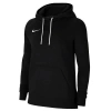 Nike W Nk Flc Park20 Po Hoodie Kadın Siyah Futbol Sweatshirt CW6957-010