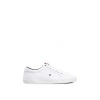 Tommy Hilfiger Mens White Sneakers Iconic Long Lace Sneakers FM0FM01536