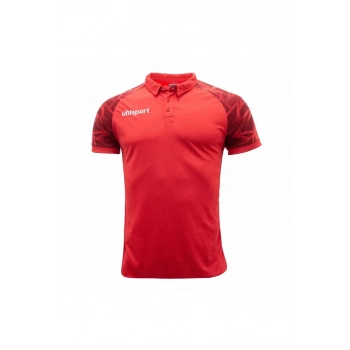 Uhlsport Erkek Polo Yaka Kırmızı Tişört Goal 25